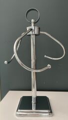 HERA KRİSTAL HALKALI HAVLULUK GÜMÜŞ 44 CM