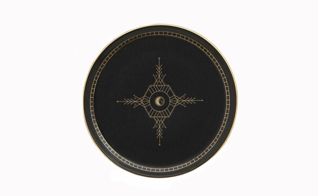 Porland Night Magic Desen1 Düz Tabak 20cm 04ALM005338