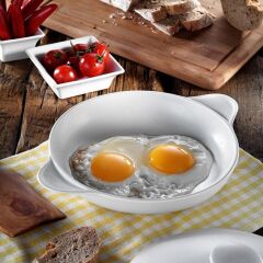 Kütahya Porselen Porflame Porselen 21 cm Kapaklı Tava