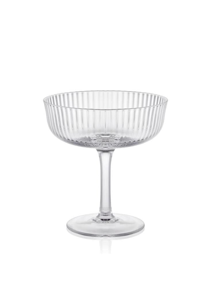 THE MİA AYAKLI CAM DONDURMA KASESİ 11X12 CM