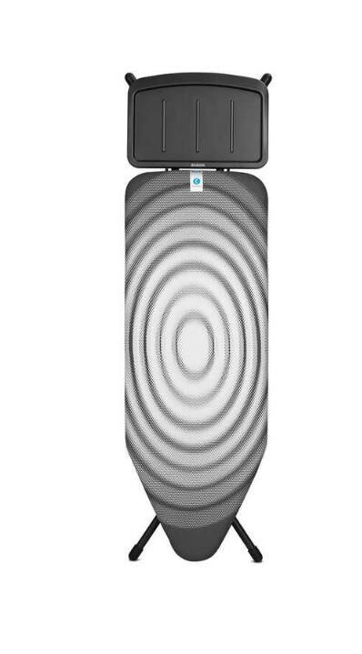 BRABANTIA 124X45CM (C) BUHAR KAZANI STANDLI TITAN OVAL DESENLİ ÜTÜ MASASI - SSUH