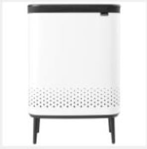 BRABANTIA -BO BEYAZ PLASTİK KAPAKLI ÇAMAŞIR SEPETİ 2X45L