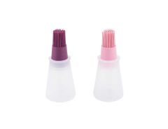 TANTİTONİ AÇIK PEMBE VİŞNE SİLİKON FIRÇA SETİ 11,6 CM