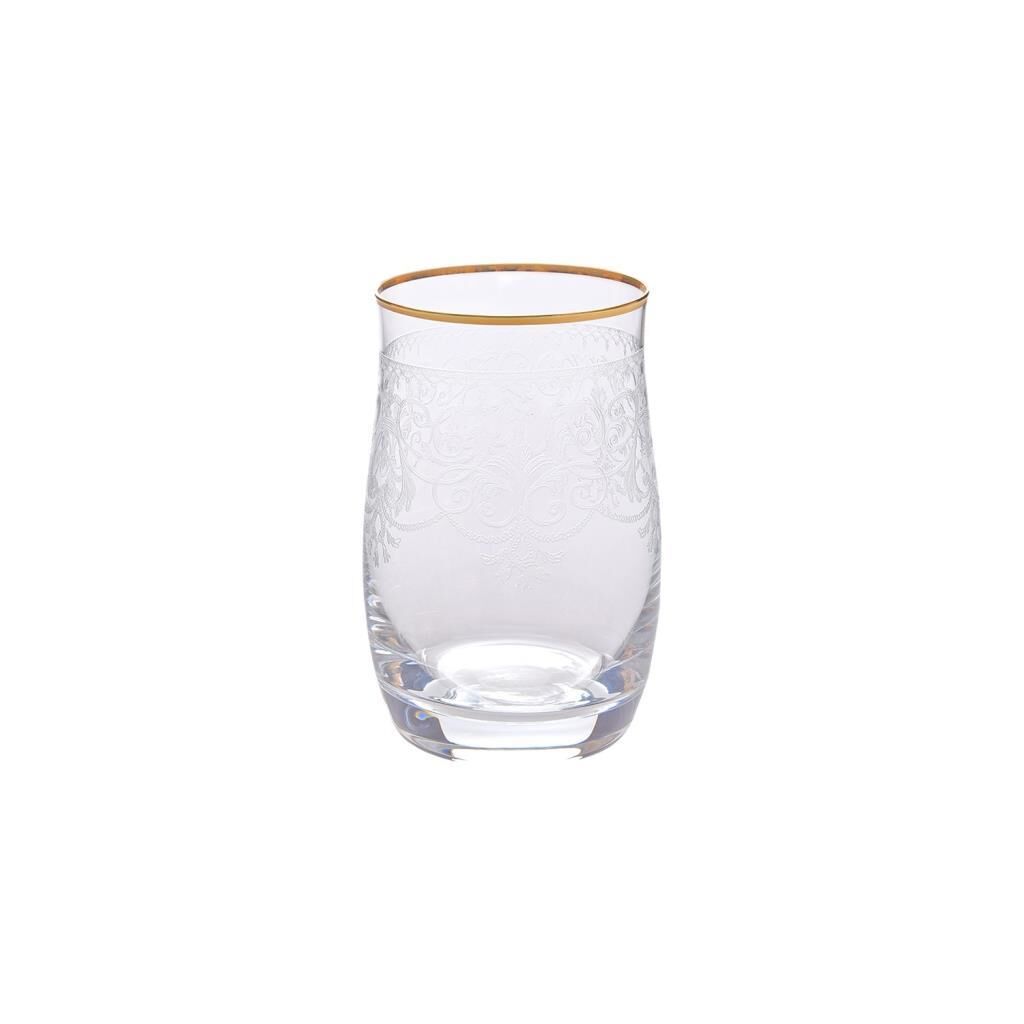 DECORİUM SU BARDAĞI 6 PRÇ MORANO ALTIN M01125