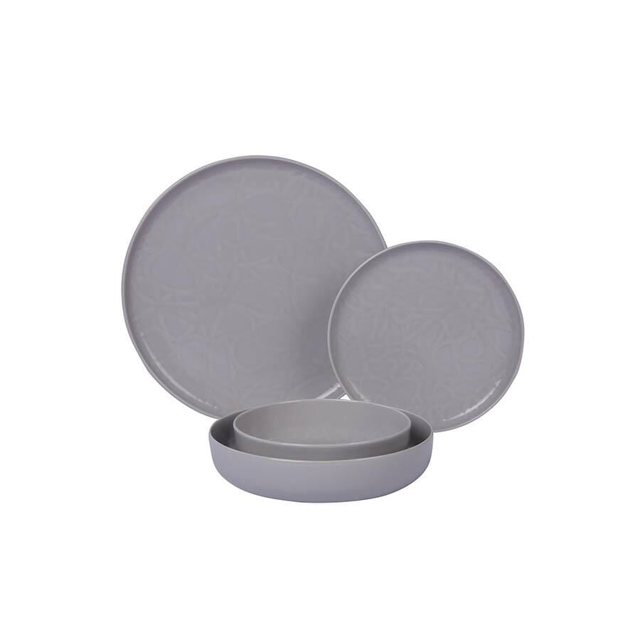 Kütahya Porselen Mood 24 Parça Nano 883448 Dekor Yemek Takımı