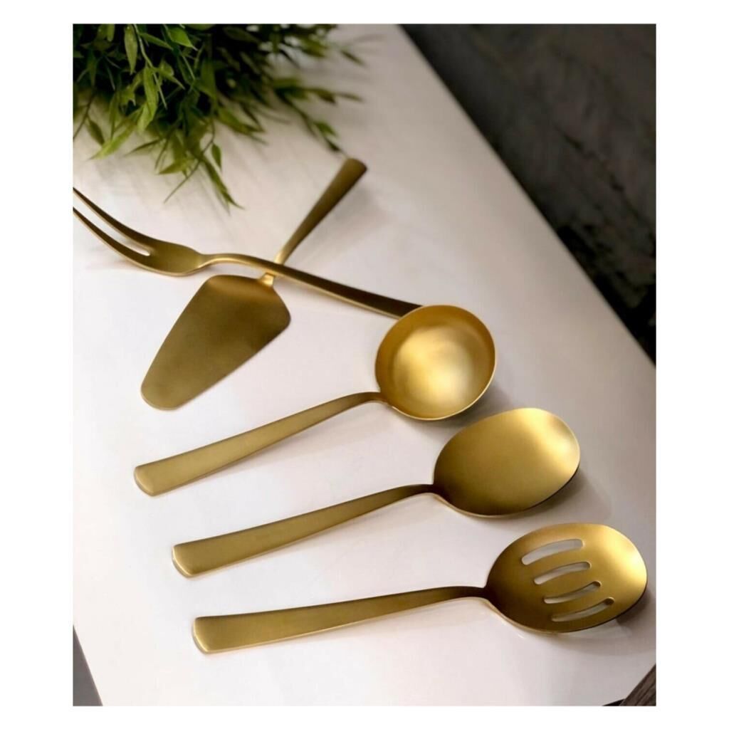 Roy Kıng YTK 002 Venüs 5 Parça Mat Titanyum Sos Takımı