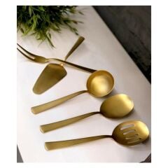 Roy Kıng YTK 002 Venüs 5 Parça Mat Titanyum Sos Takımı