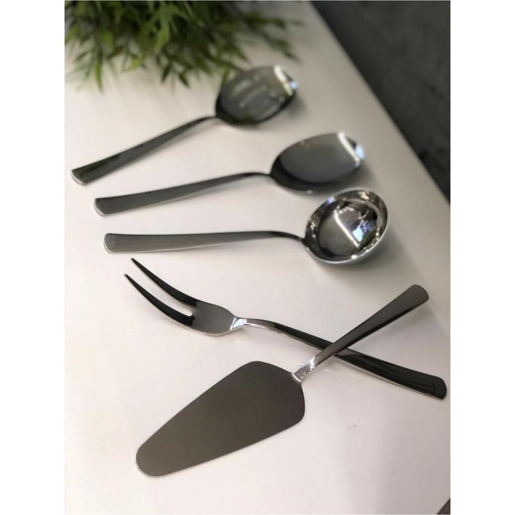 Roy Kıng YTK 001 Venüs 5 Parça Çelik Sos Takımı