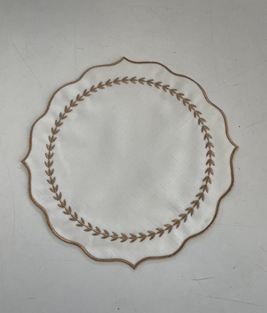 ROYKING BAŞAK ROSE GOLD 6 LI KUMAŞ SUPLA