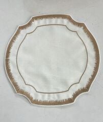 ROYKING AVANGARDE YUVARLAK ROSE GOLD 6 LI KUMAŞ SUPLA