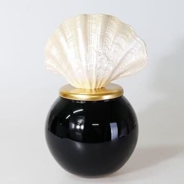 SELİM DEKOR İSTİRİDYE AKSESUAR SİYAH-İNCİ