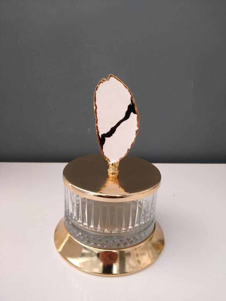 Selim Dekor Aris Küçük Şekerlik Beyaz