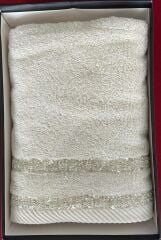 LEYDİ HOME SENA BEJ HAVLU 50X90 CM