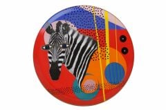 Porland Wild Life Zebra Düz Tabak 28cm 04ALM005136
