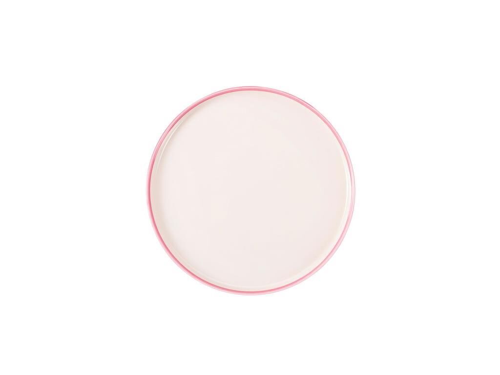 PORLAND RUBY DOĞA PEMBE DÜZ TABAK 21 CM