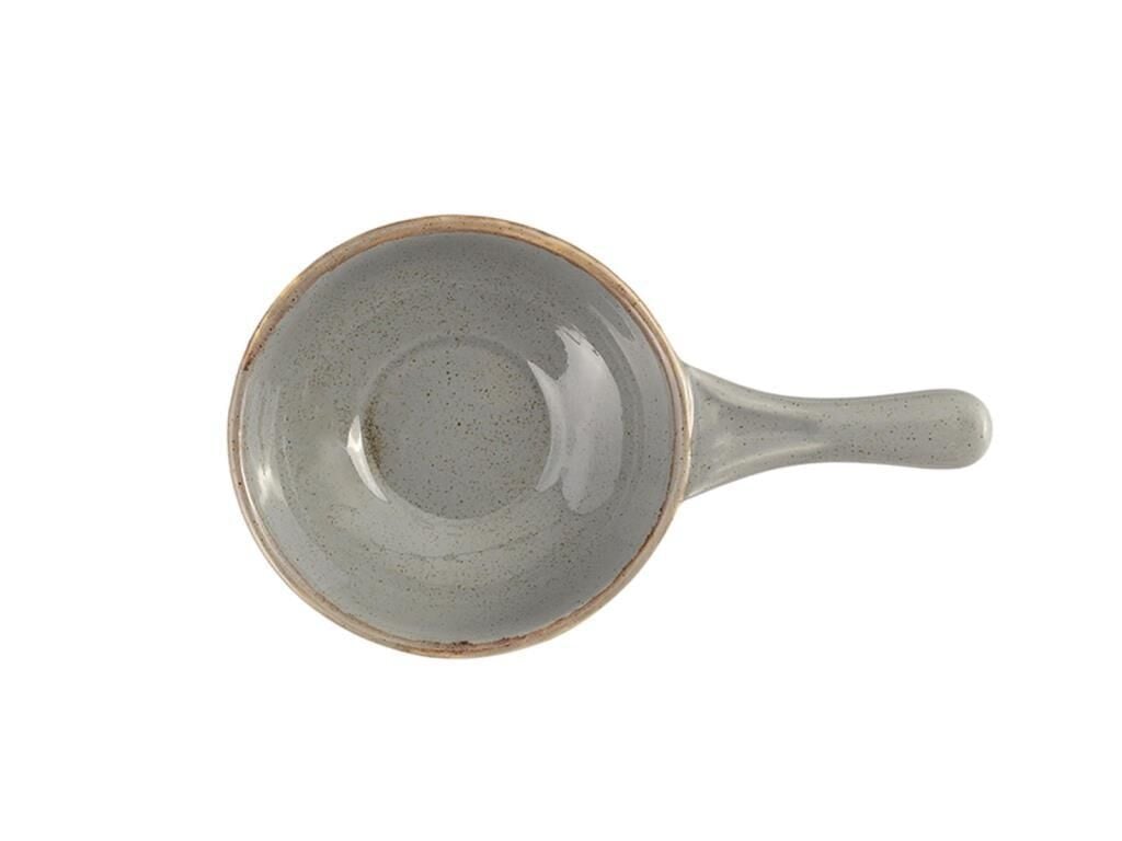 PORLAND SEASONS KOYU GRİ SAPLI SUNUM KASESİ 14 CM