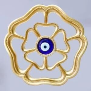 SELİM DEKOR CLOVER KÜÇÜK NAZARLIK ALTIN