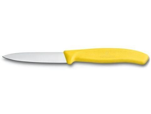 Vıctorinox Soyma Bıçağı 8 cm Düz Sarı
