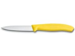 Vıctorinox Soyma Bıçağı 8 cm Düz Sarı
