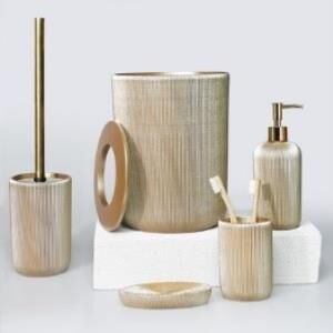 SELİM DEKOR LYDİA BANYO SETİ VİZON