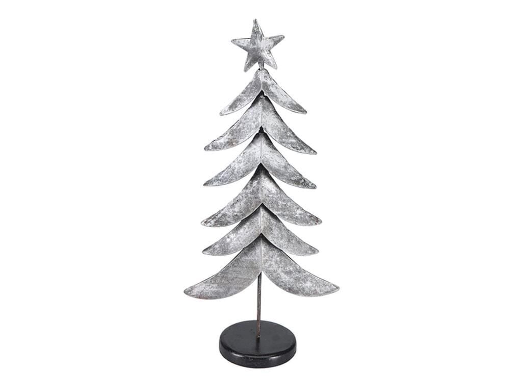 PORLAND ÇAM AĞACI METAL DEKORATİF OBJE 45 CM
