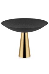 SETABİANCA TEXTURED DARKAYAKLI SUNUMLUK DARK GOLD
