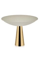 SETABİANCA TEXTURED DARKAYAKLI SUNUMLUK CREAM GOLD