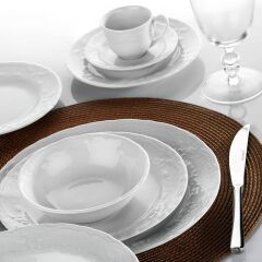 Kütahya Porselen Lalezar 53 Parça 12 Kişilik Yemek Takımı