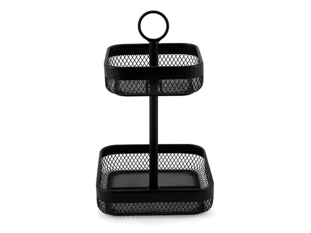 PORLAND DECİPULA ÇİFT KATLI MEYVE SEPETİ 21 CM