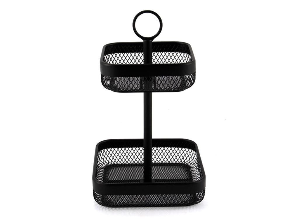 PORLAND DECİPULA ÇİFT KATLI MEYVE SEPETİ 21 CM